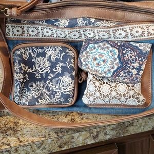 Cute cross body or shoulder purse.
